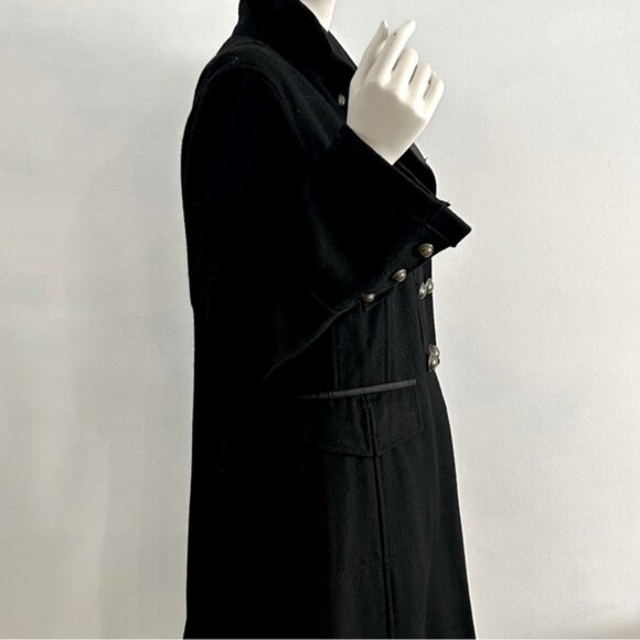 NWOT Wool Blend Military Inspired Waistcoat - Picture 9 of 15